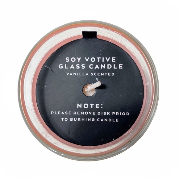 NWT Pride Rainbow LGBTQ Vanilla Scented Soy Glass Votive Candle - Picture 3 of 5